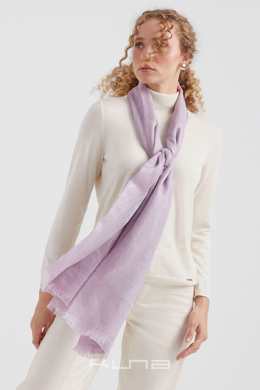 Canvas Baby Alpaca & Silk Shawl