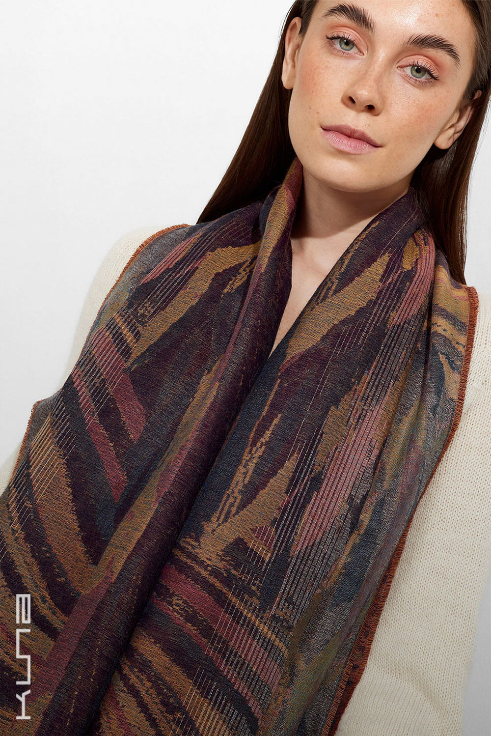 Zubi Baby Alpaca & Silk Shawl