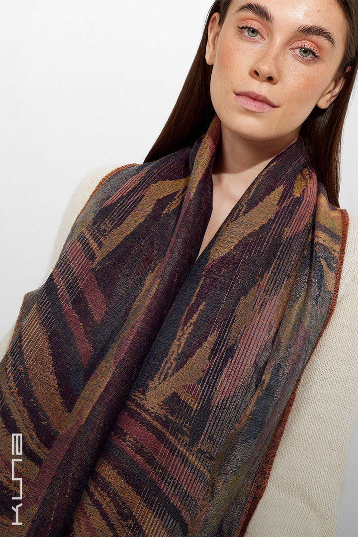 Zubi Baby Alpaca & Silk Shawl