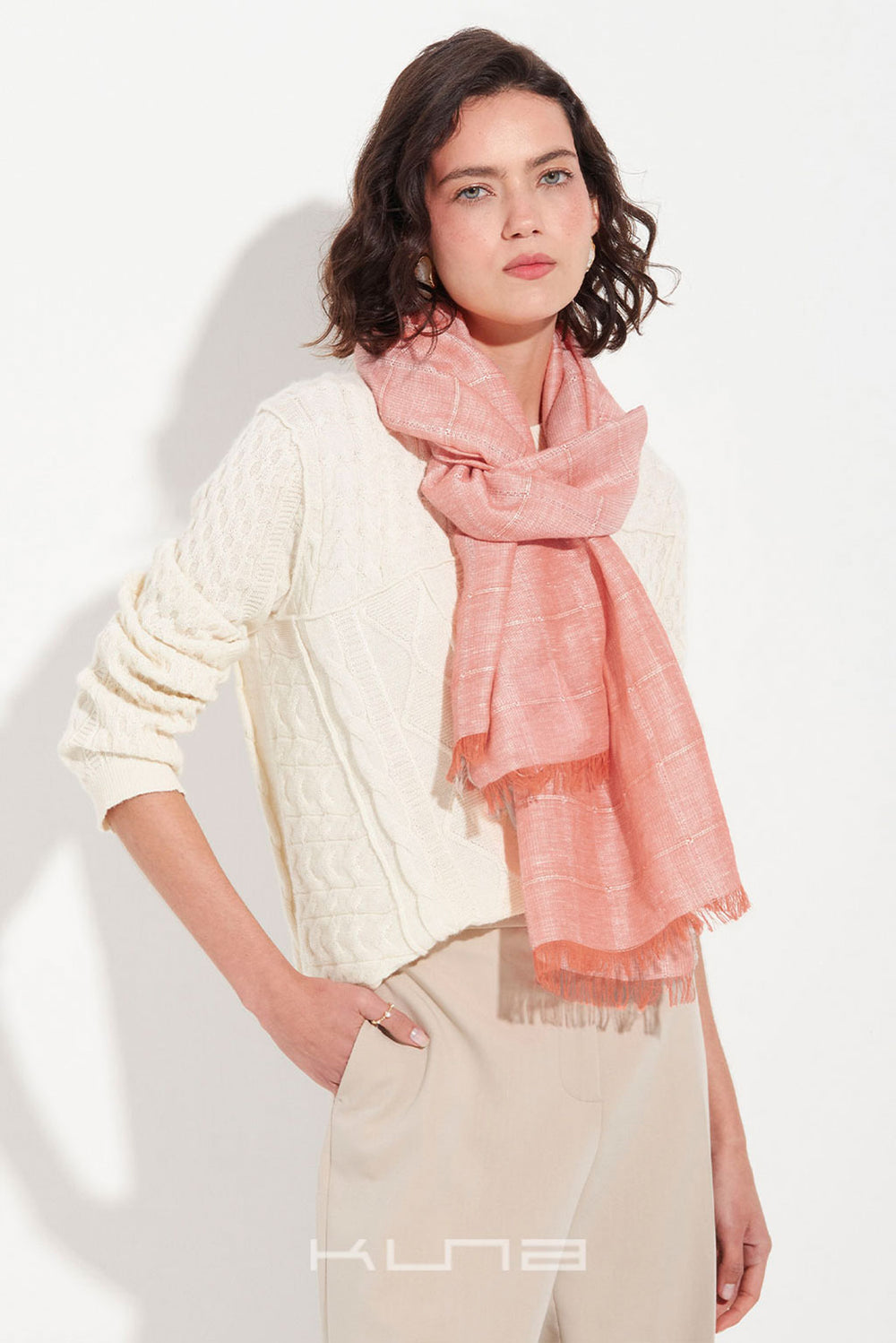 Zoda Baby Alpaca & Silk Shawl