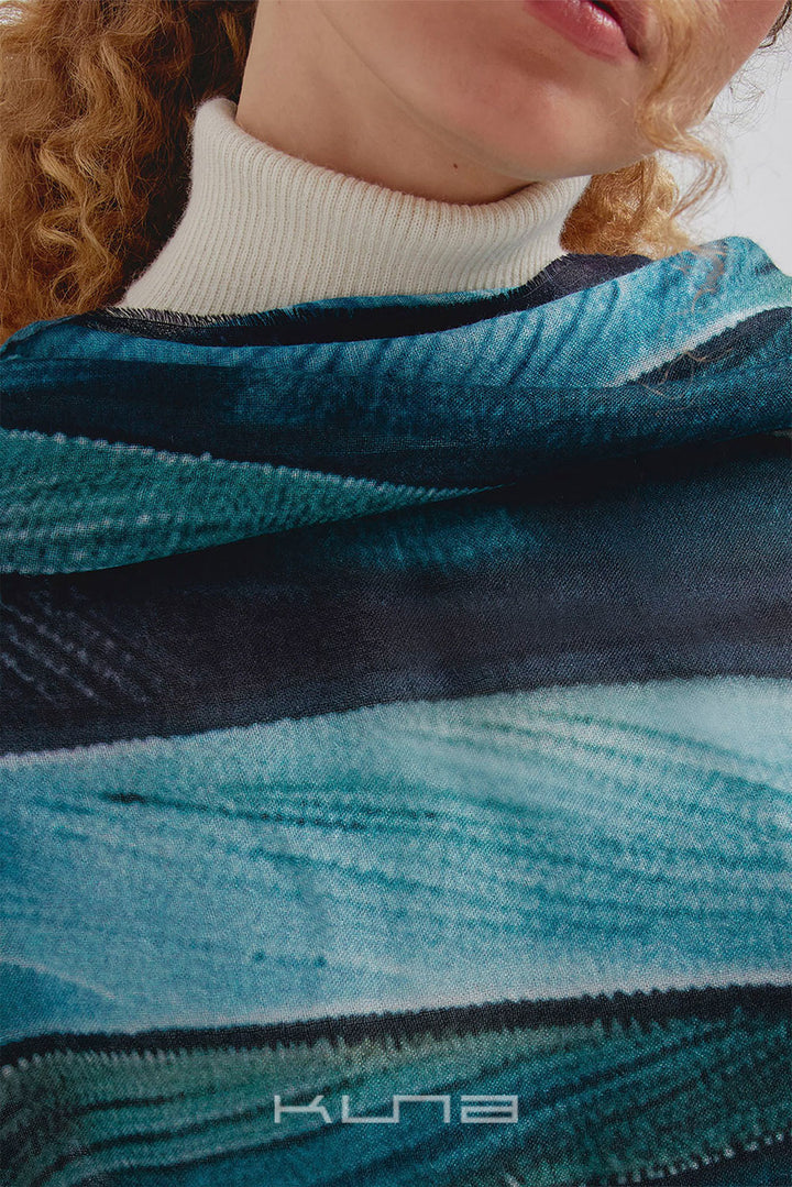 Cedro Baby Alpaca & Silk Shawl