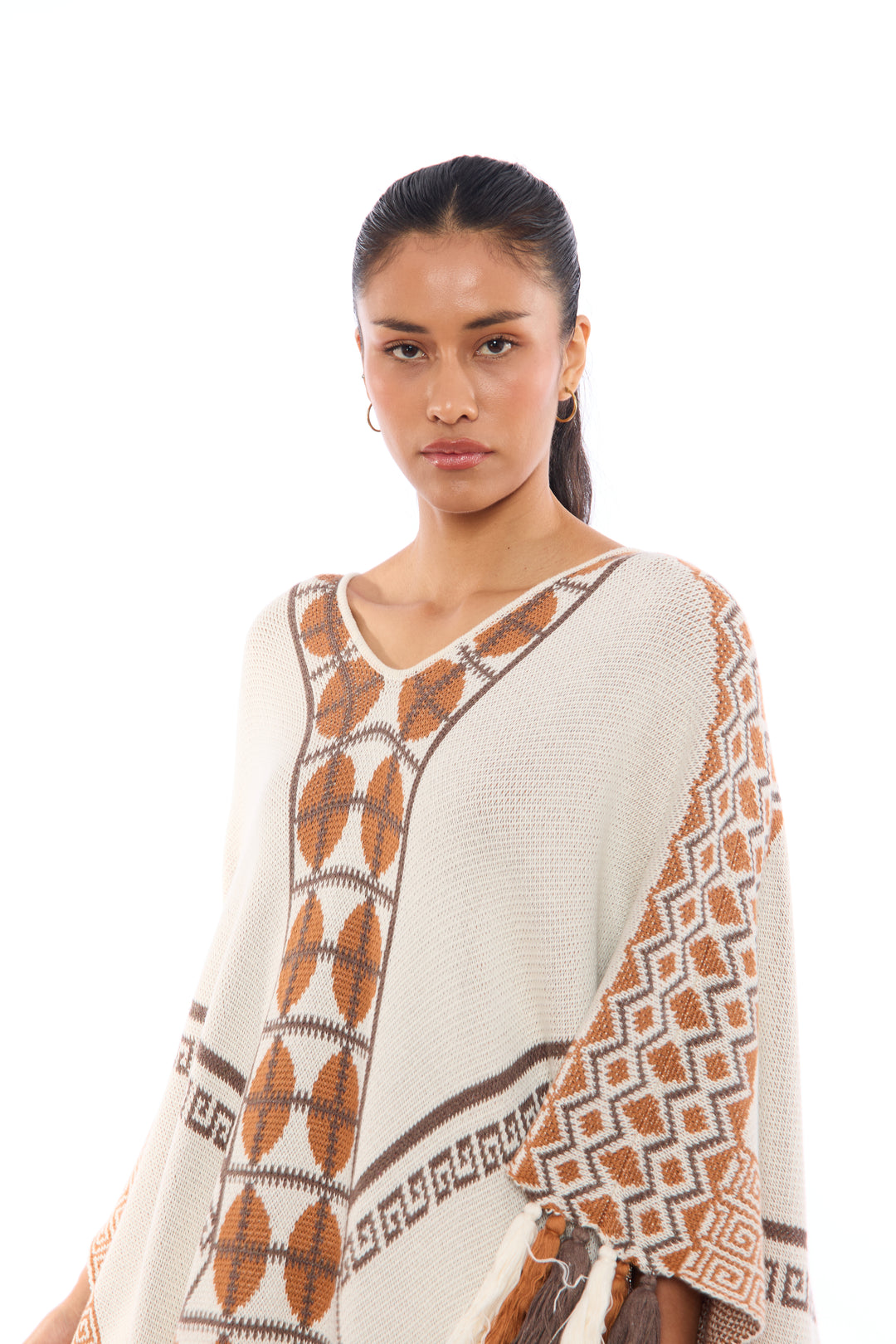 Andes Long Baby Alpaca Poncho
