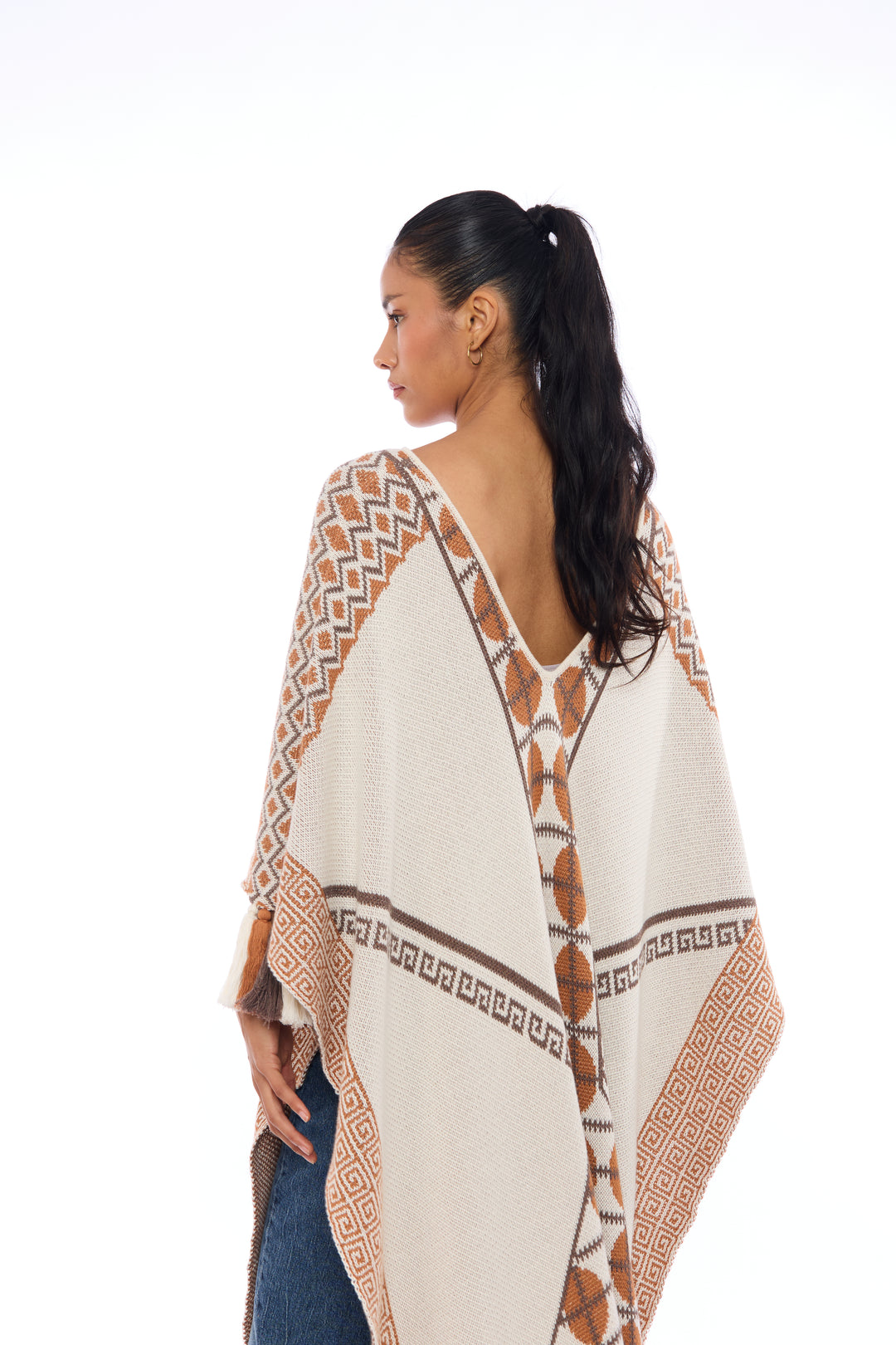 Andes Long Baby Alpaca Poncho