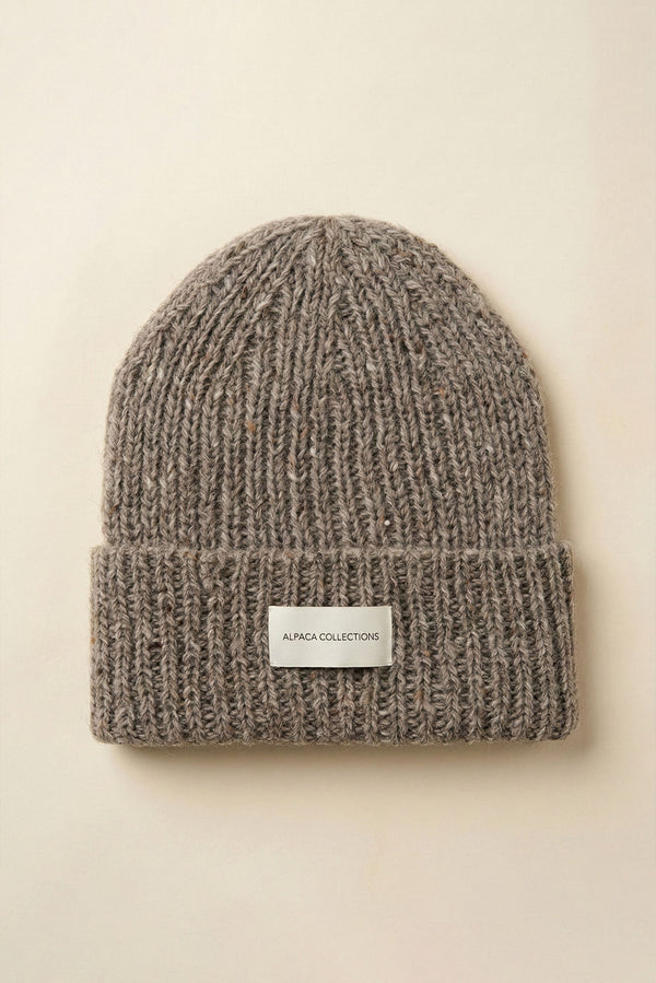 Hope Baby Alpaca Hat — Oatmeal — oatmeal baby alpaca by Alpaca Collections