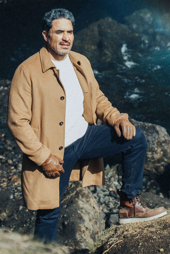 James Baby Alpaca Coat