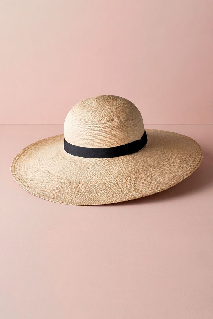 Ladies Montecristi Long Brim Panama Hat