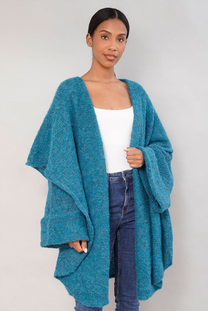 Leia Handknit Alpaca Cardigan / Coat