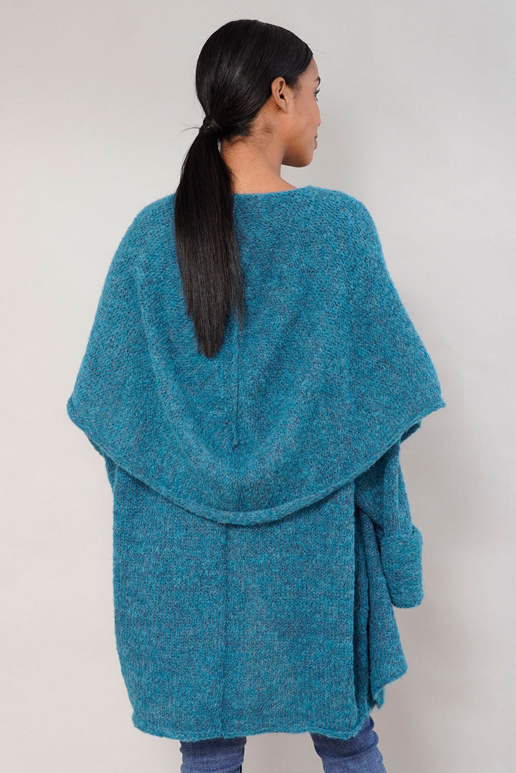 Leia Handknit Alpaca Cardigan / Coat