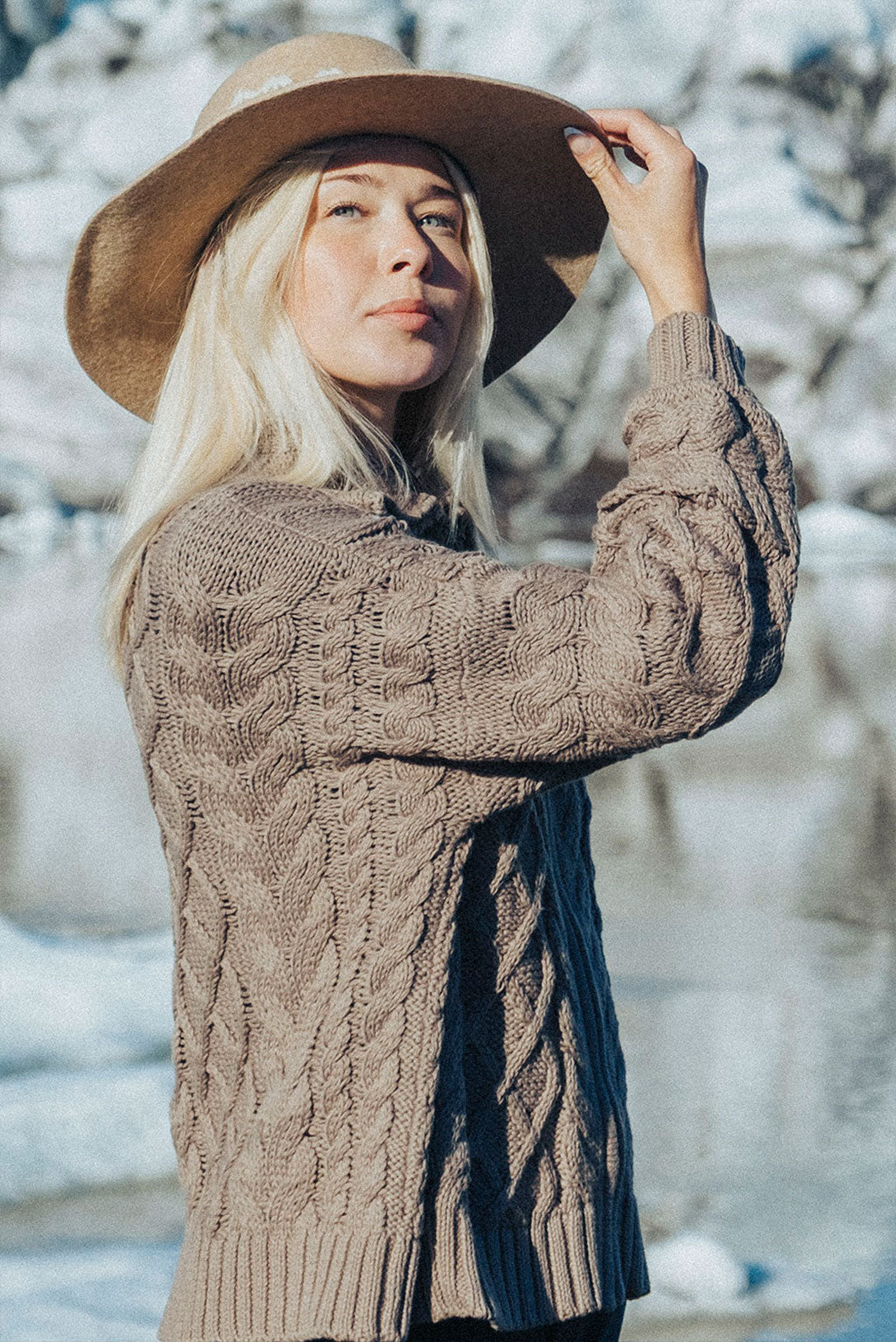 Madette Full-Zip Cotton Cardigan