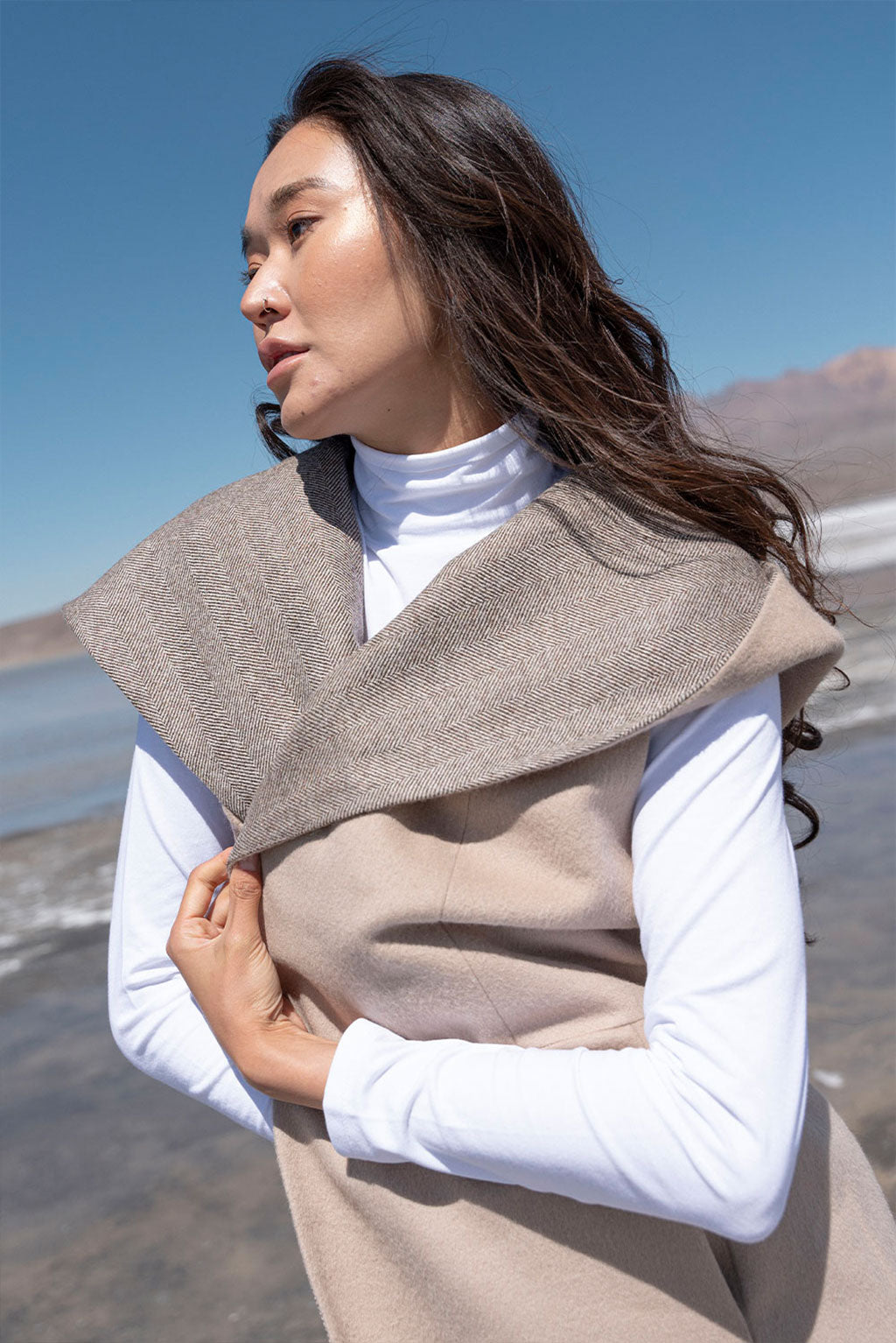 Mel Baby Alpaca Vest