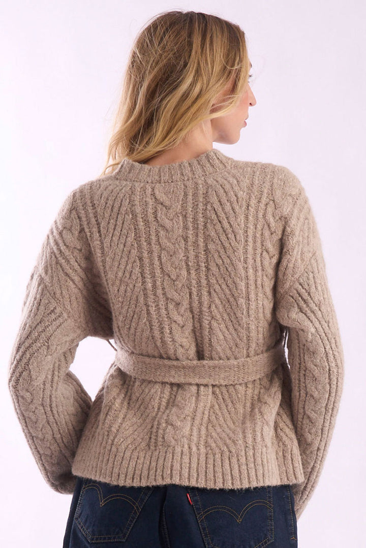 Meredith Alpaca Cardigan