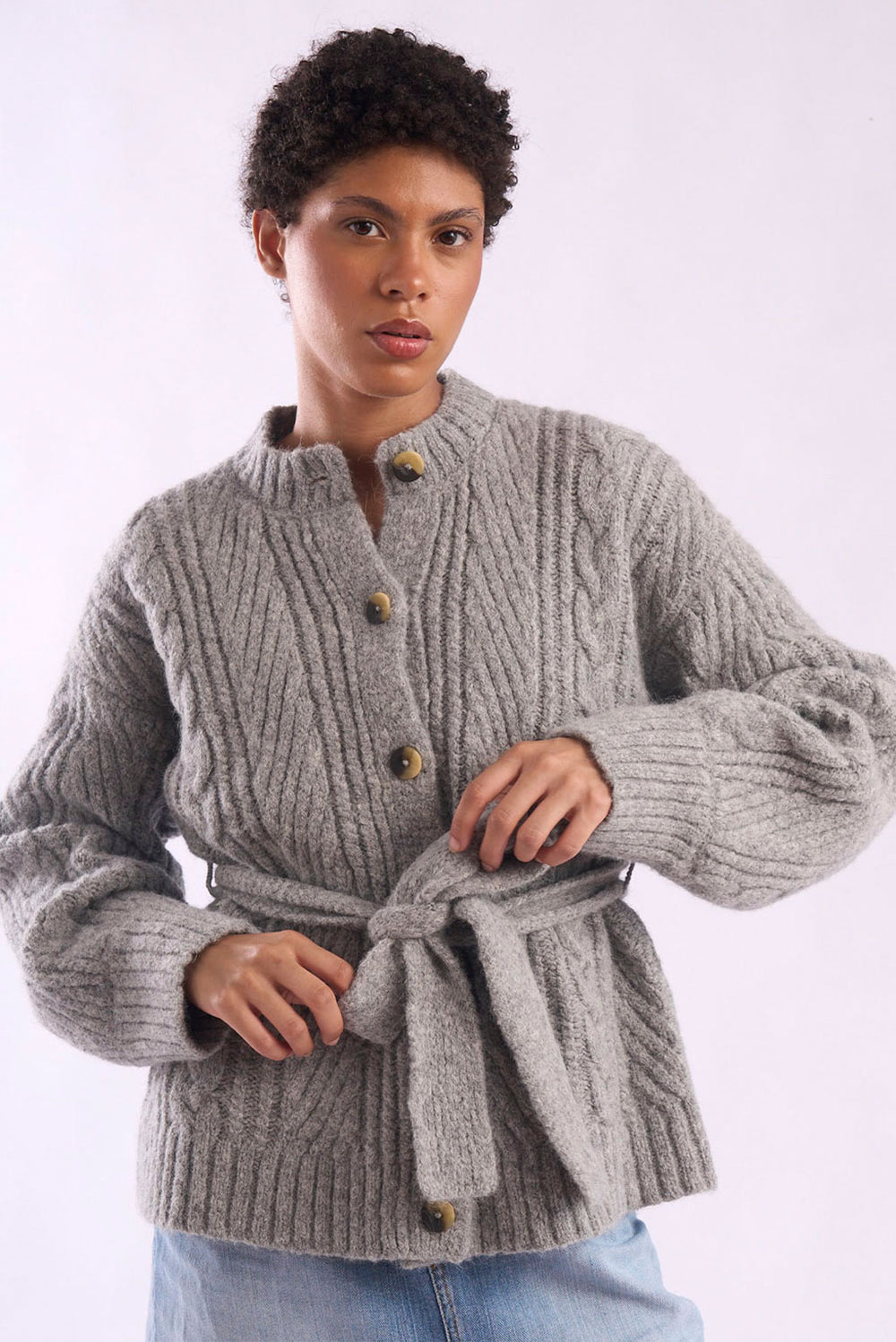 Meredith Alpaca Cardigan