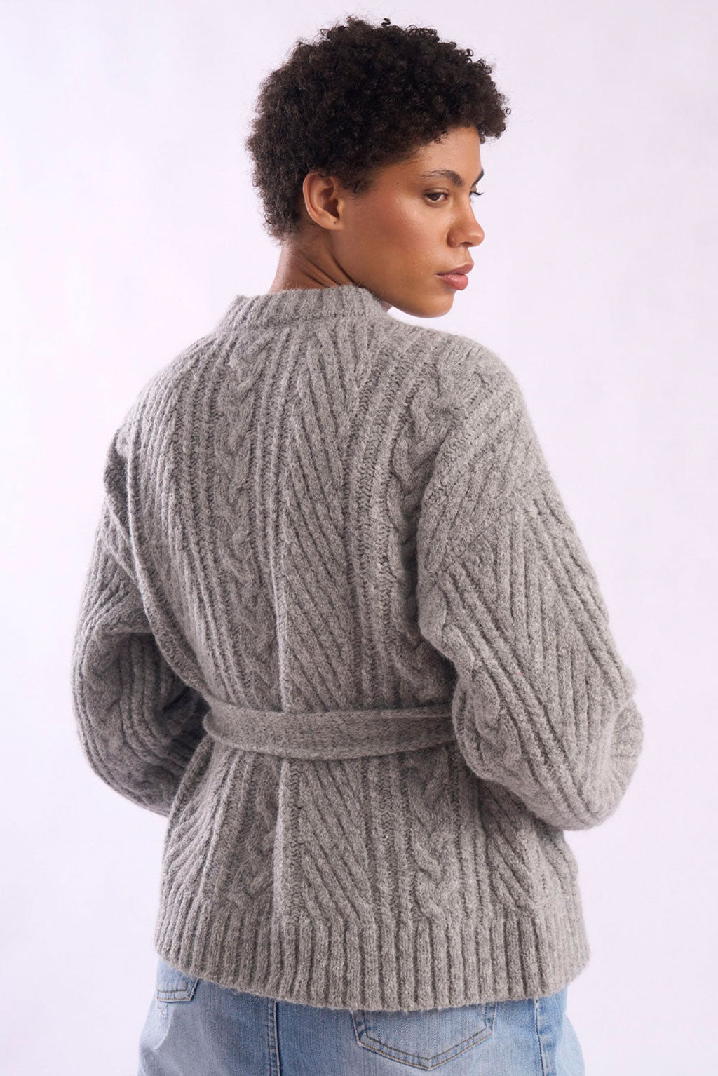 Meredith Alpaca Cardigan