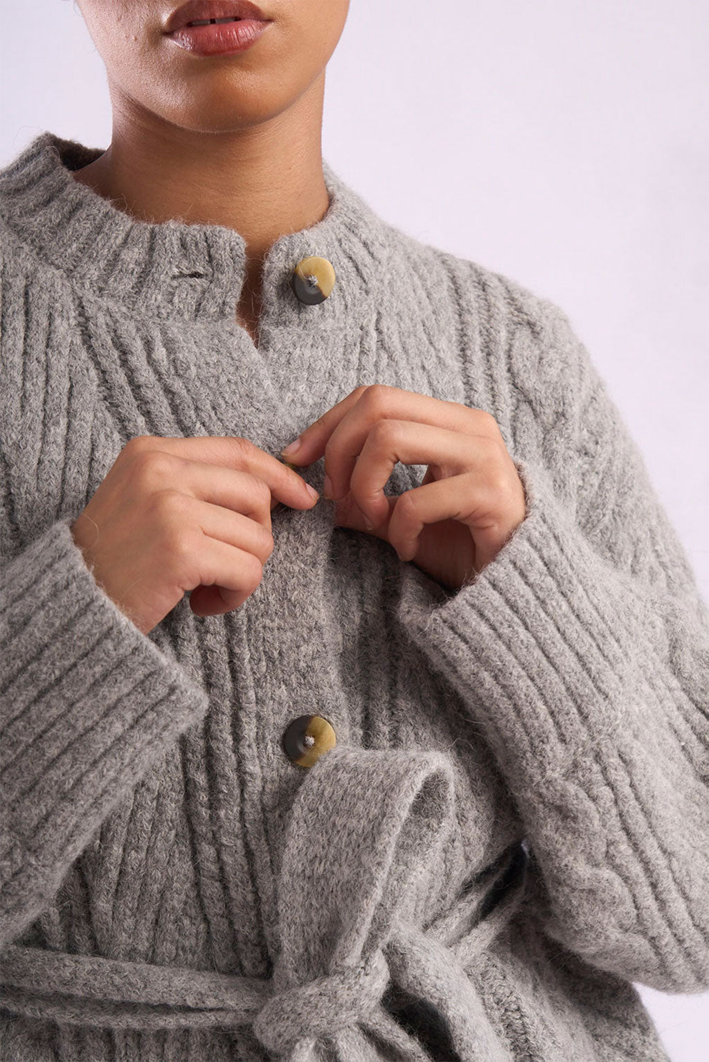 Meredith Alpaca Cardigan