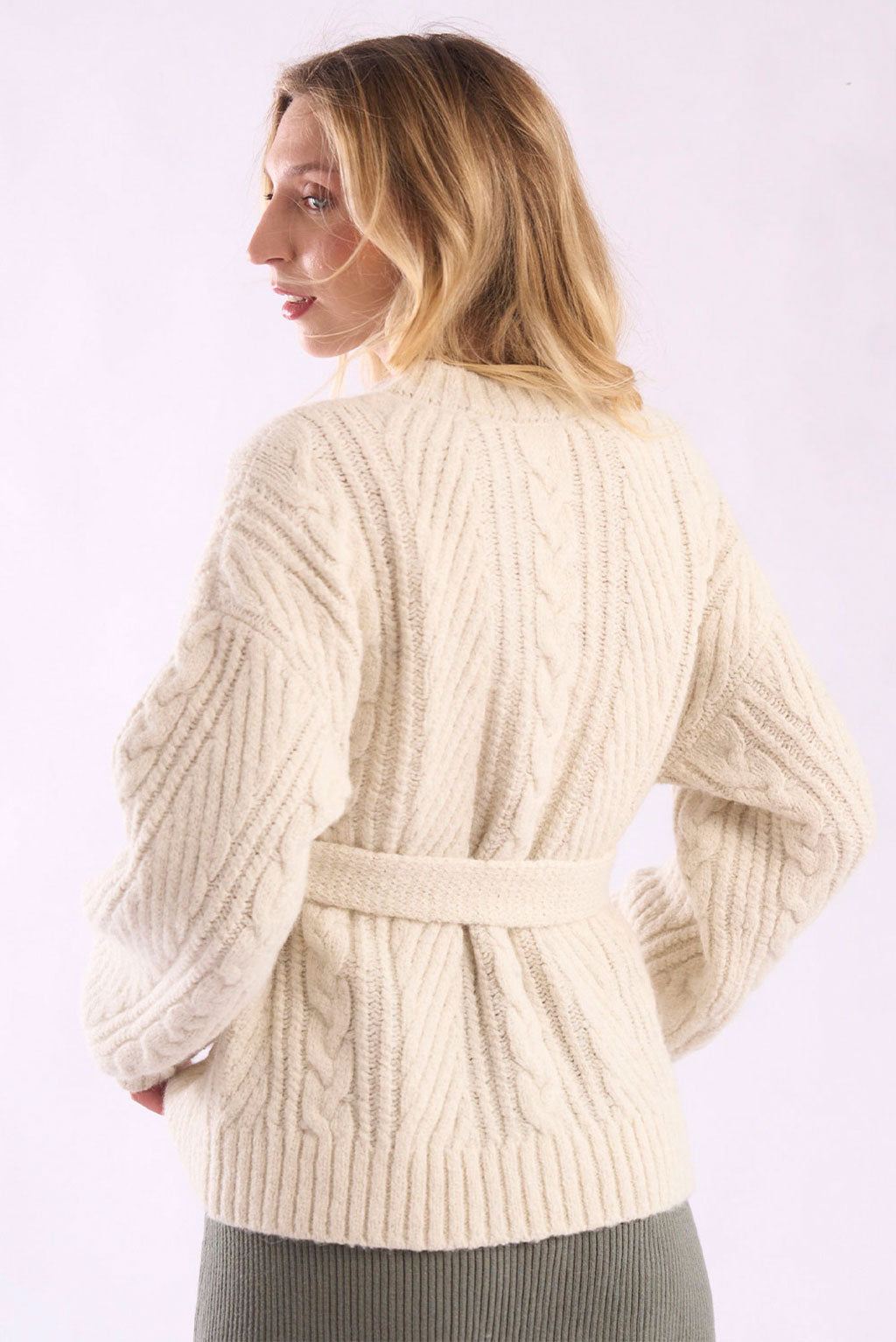 Meredith Alpaca Cardigan