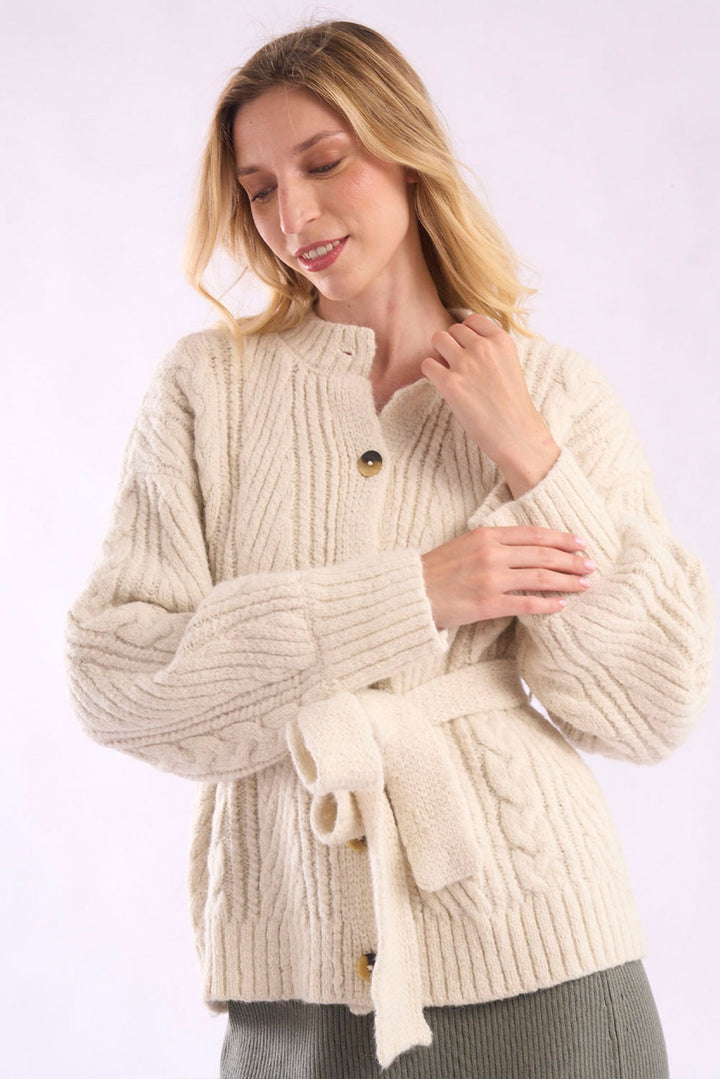 Meredith Alpaca Cardigan
