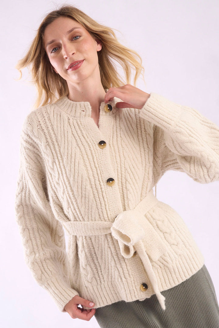 Meredith Alpaca Cardigan