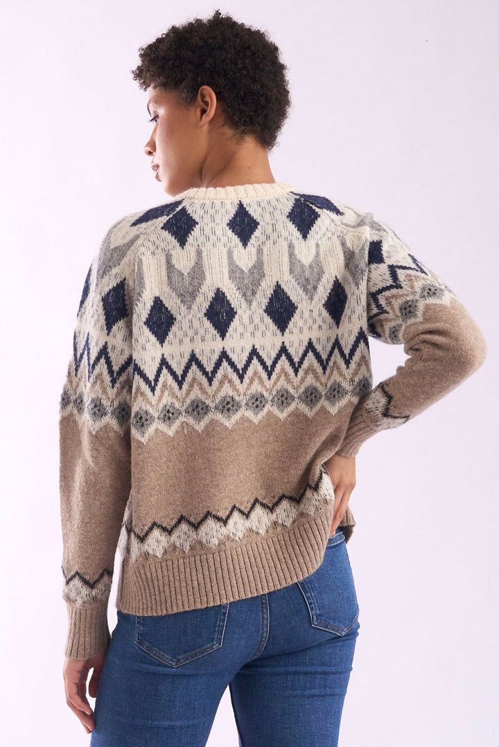 Mika Crew-Neck Baby Alpaca Sweater