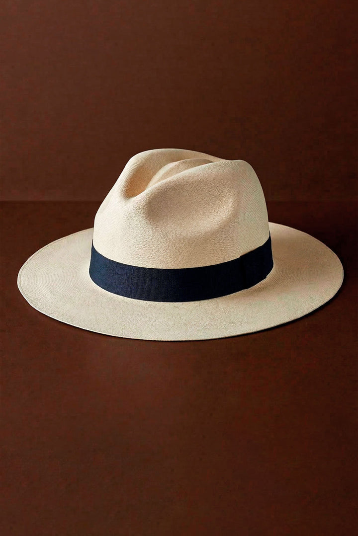 Montecristi Panama Hat Classic Fedora Super Fine Weave