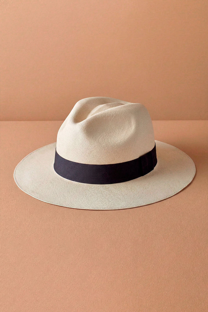 Montecristi Panama Hat Classic Fedora Fine Fine Weave