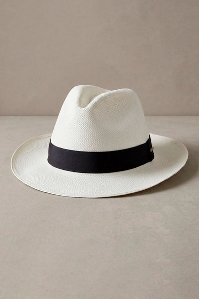 Montecristi Panama Hat Classic Fedora Standard Weave – Alpaca