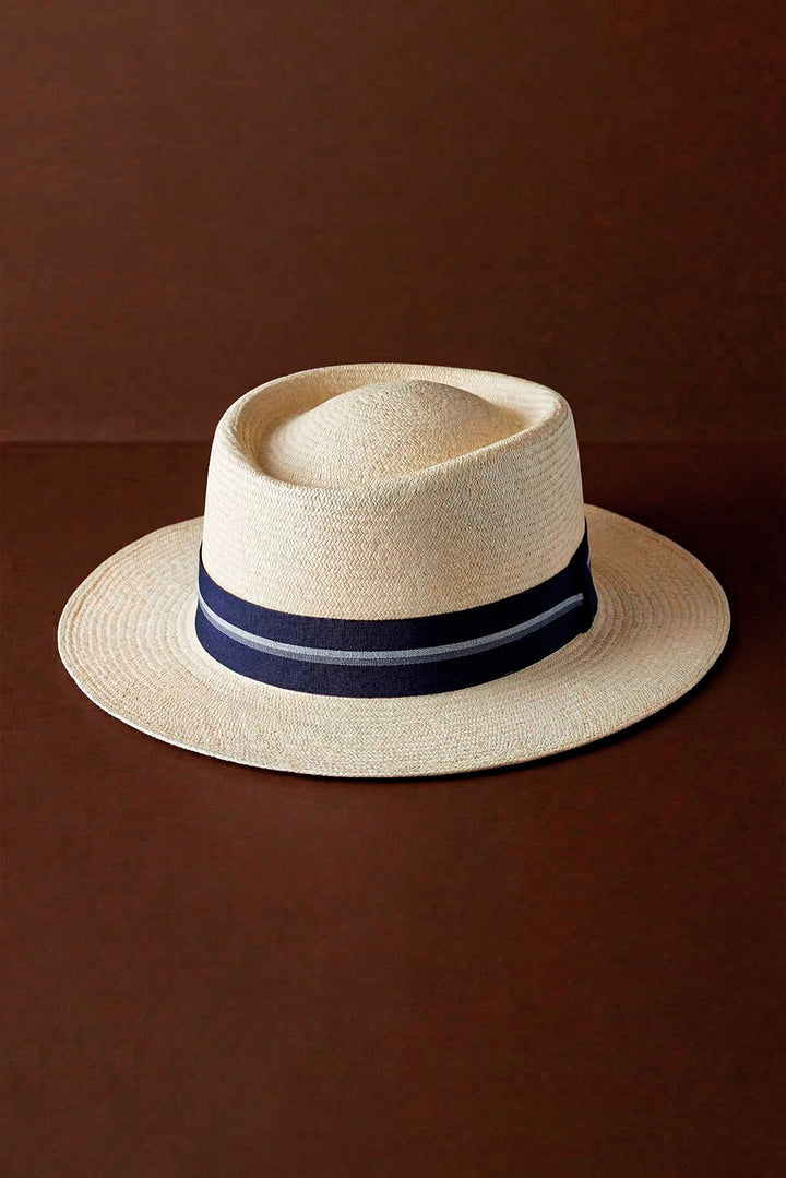 Montecristi Panama Hat Havana Style Super Fine Weave