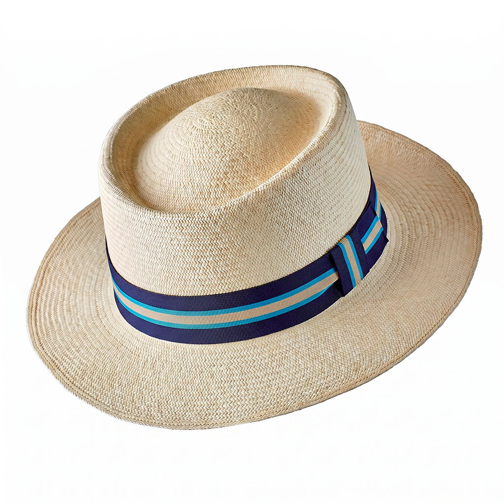 Montecristi Panama Hat Havana Style Fine Weave