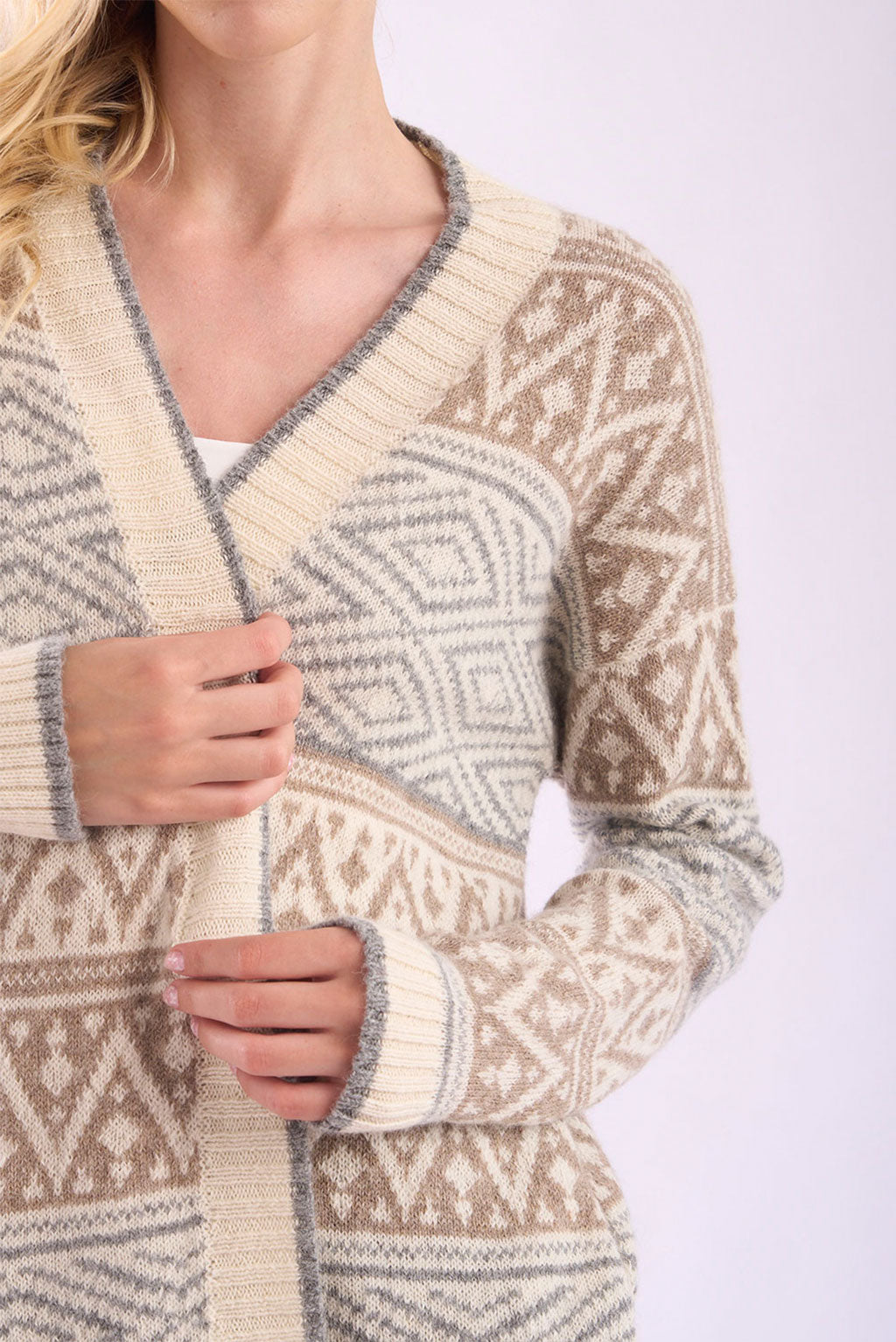 Myra Long Baby Alpaca Cardigan
