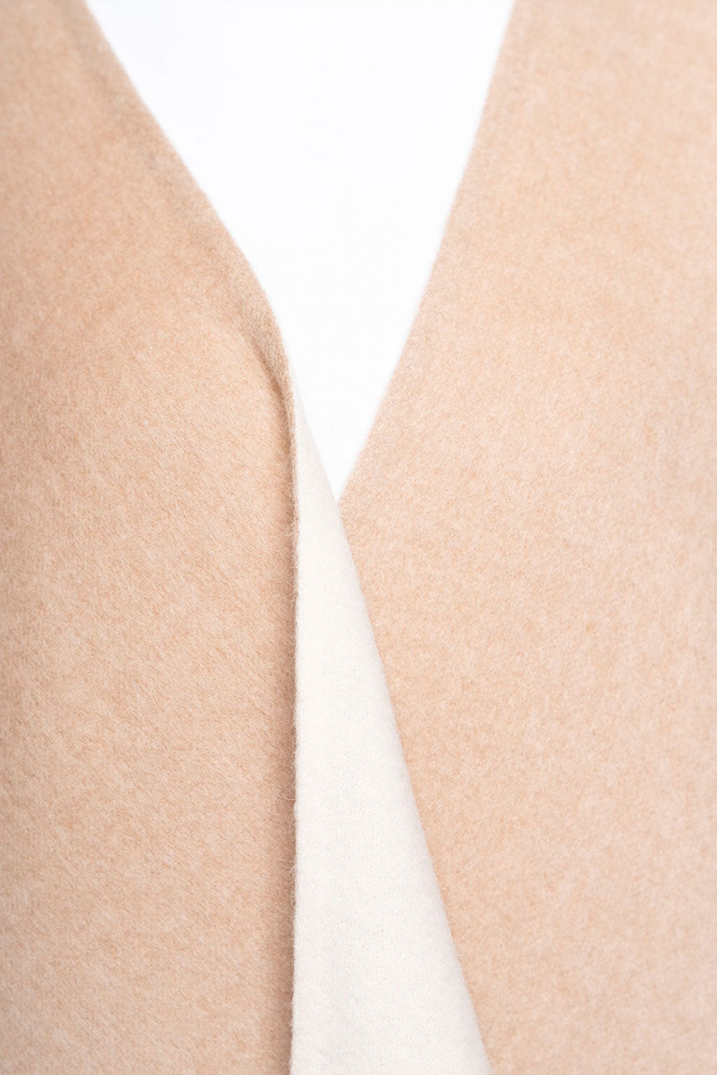 Reversible Baby Alpaca Cape