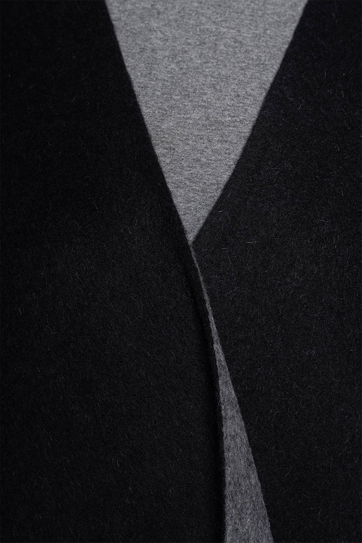 Reversible Baby Alpaca Cape