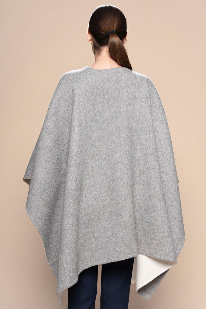 Reversible Baby Alpaca Cape