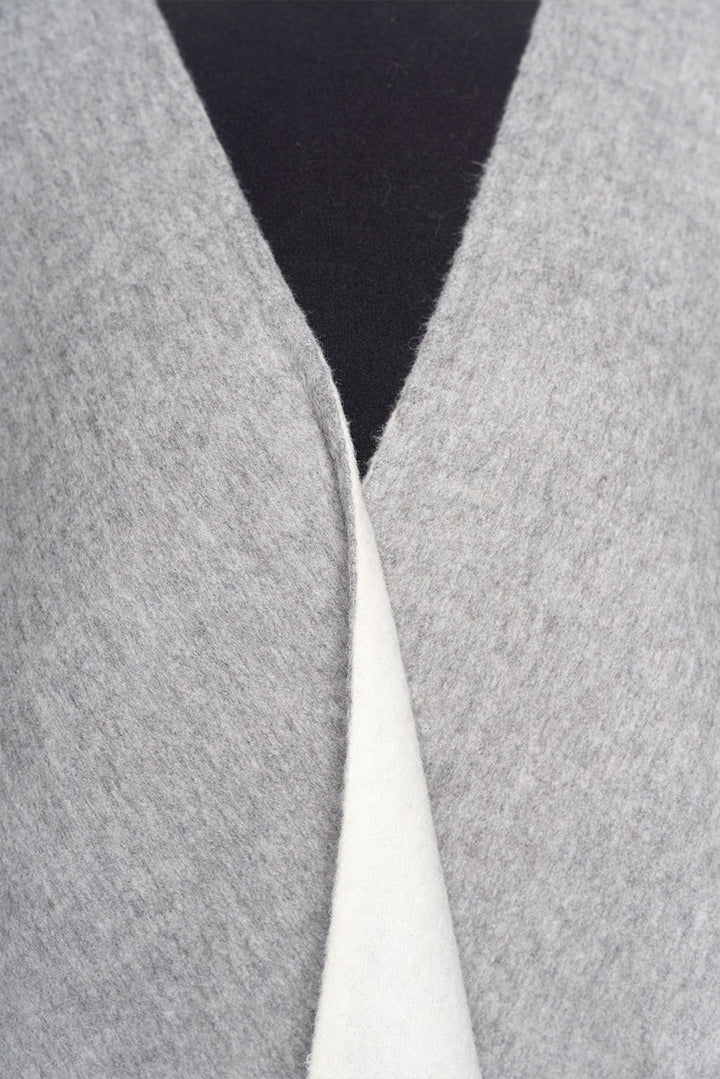 Reversible Baby Alpaca Cape