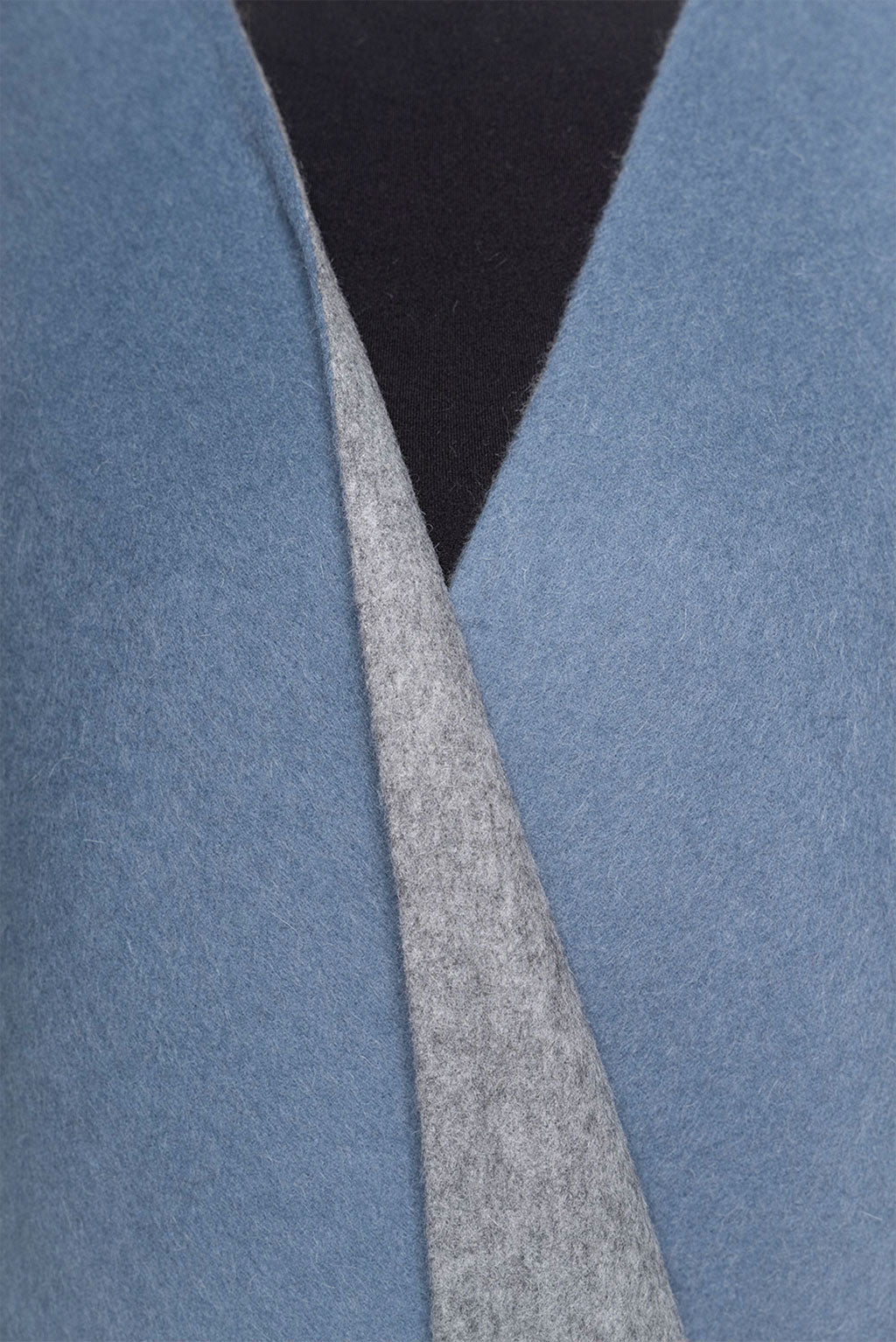 Reversible Baby Alpaca Cape