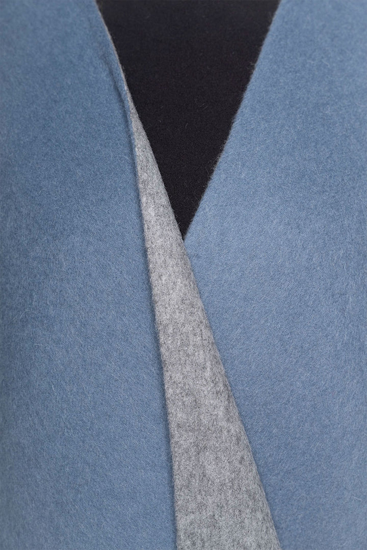 Reversible Baby Alpaca Cape