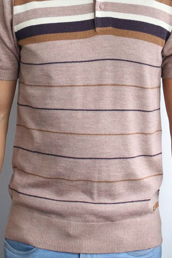 Rio Royal Alpaca Polo Shirt — Palo Rosa — palo pink royal alpaca by Anntarah