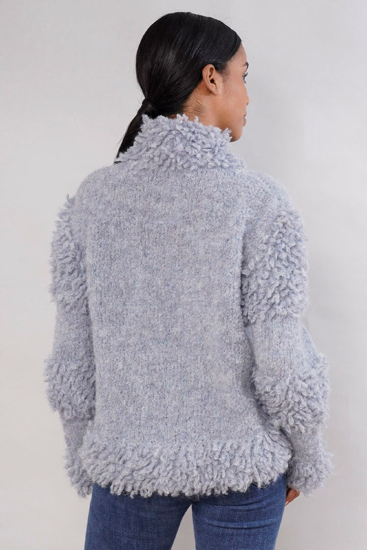 Snowfall Handknit Alpaca Sweater