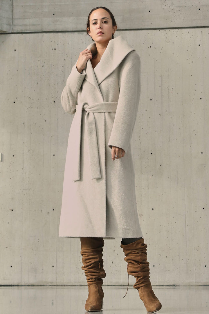 Solange Baby Alpaca Suri Coat