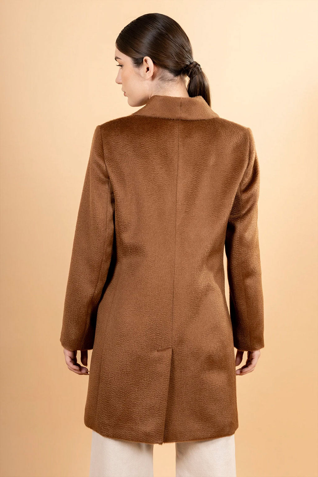 Baby Suri Short Alpaca Coat