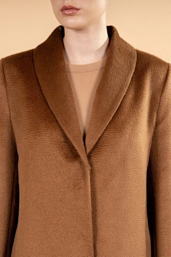 Baby Suri Short Alpaca Coat