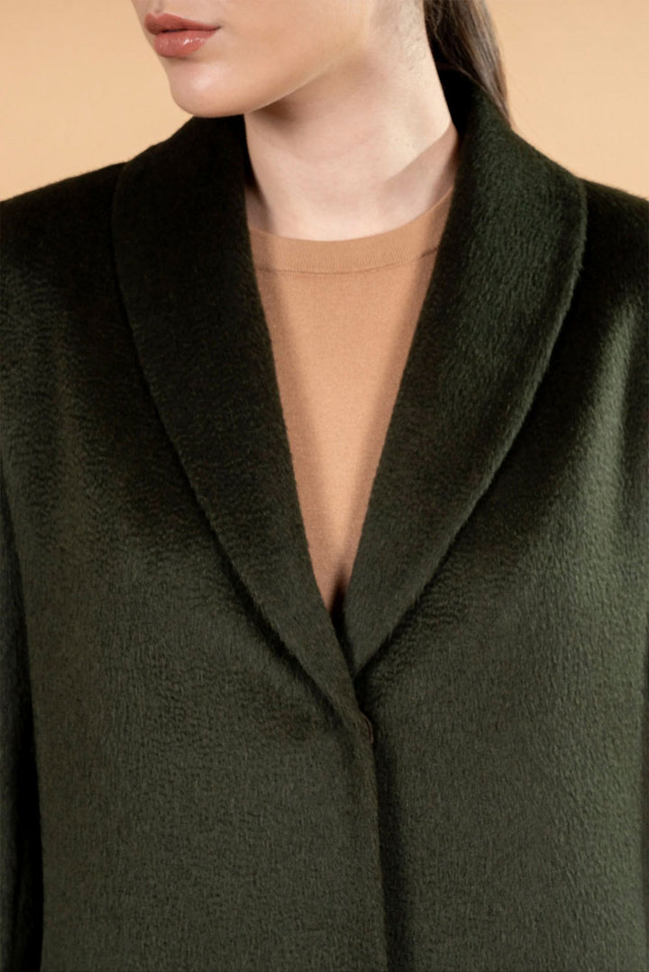 Baby Suri Short Alpaca Coat