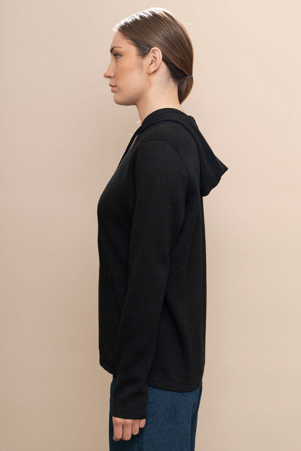 Women's Baby Alpaca & Cotton Hoodie