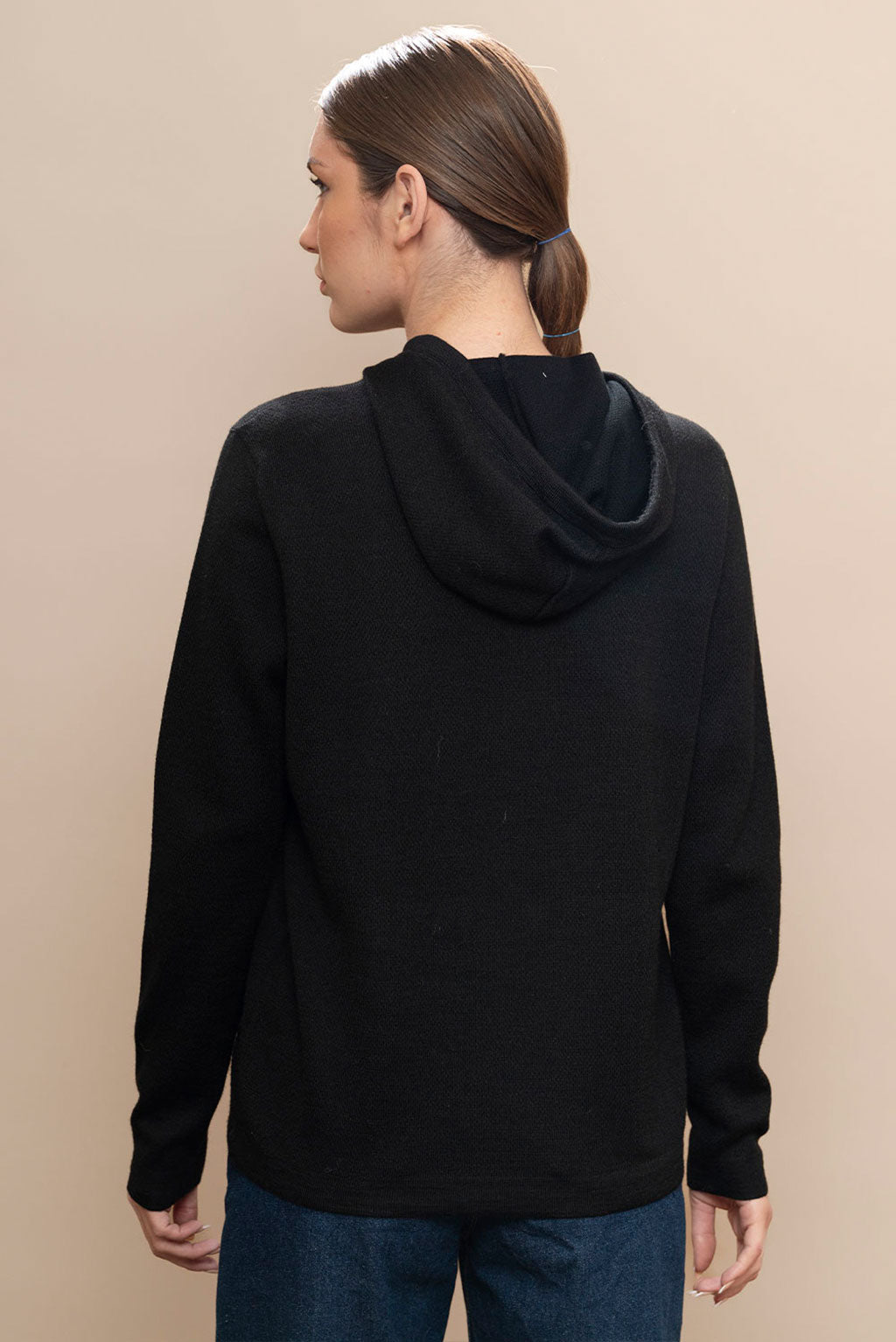 Women's Baby Alpaca & Cotton Hoodie