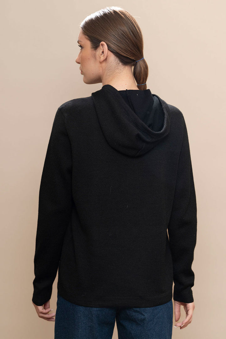 Women's Baby Alpaca & Cotton Hoodie