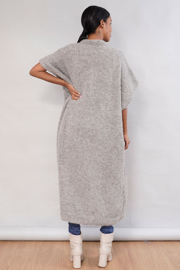 Wanka Oversized Handknit Alpaca Cardigan