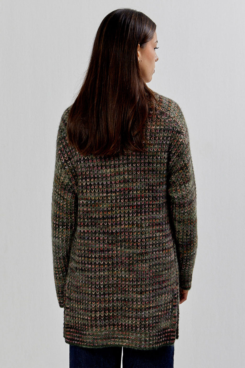 Wari Baby Alpaca Open Cardigan