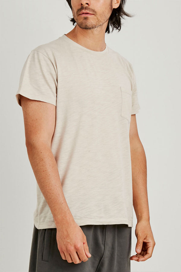 William Organic Cotton T-Shirt — Ecru — ecru alpaca by Anntarah