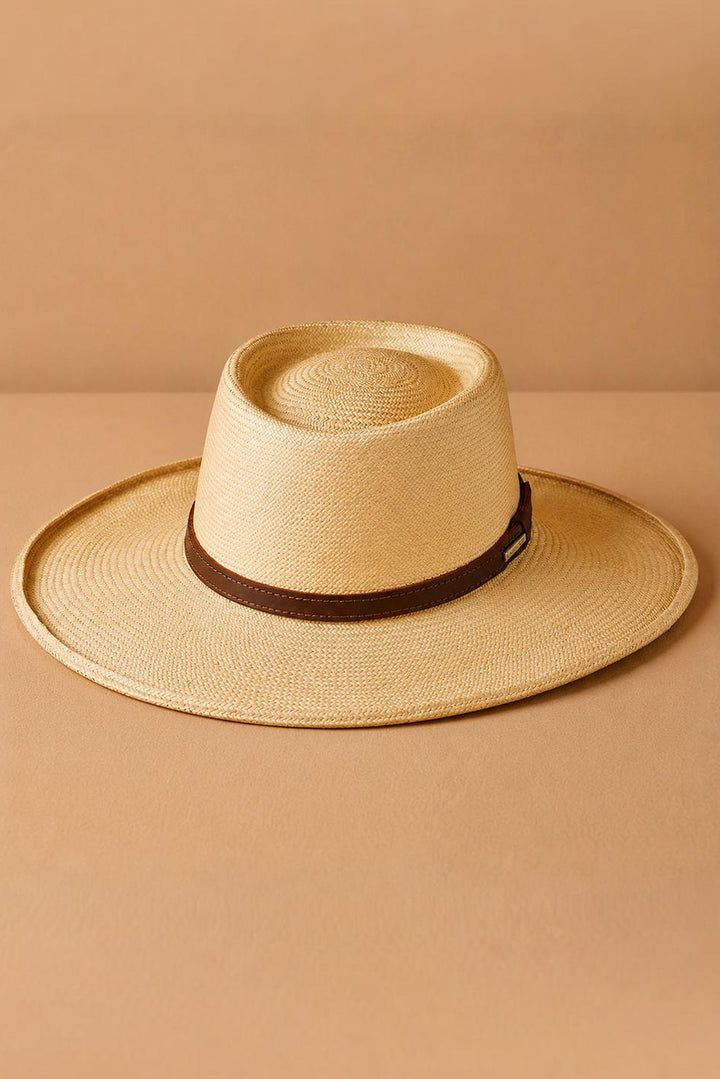 Planter Wide Brim Panama Hat Fine Weave