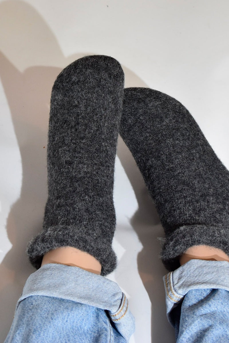 Slipper Alpaca Socks