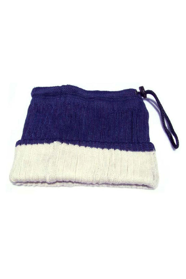 Multi Silk & Baby Alpaca Hat - Reversible — reversible baby alpaca by Andina Outdoors
