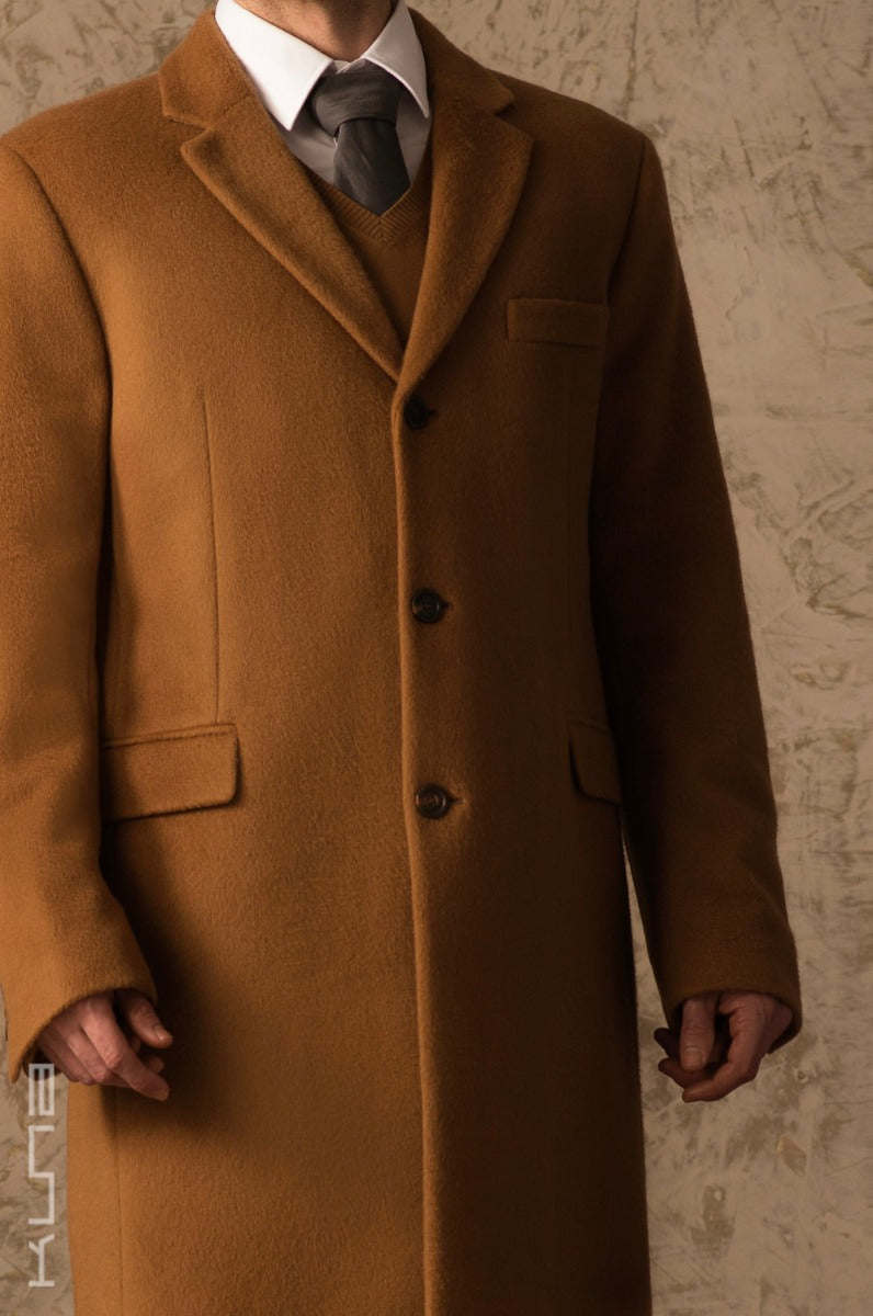 Boris 100% Vicuna Top Coat – Alpaca Collections - Main Image